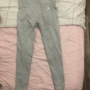 Light grey marl seamless gymshark leggings